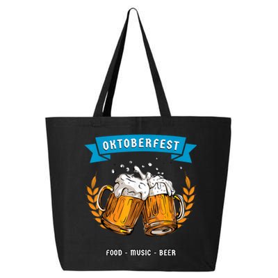 Oktoberfest Vintage German Beer Drinking 25L Jumbo Tote