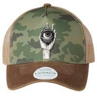Obscure Visions Goth Alt Macabre Creepy Legacy Tie Dye Trucker Hat