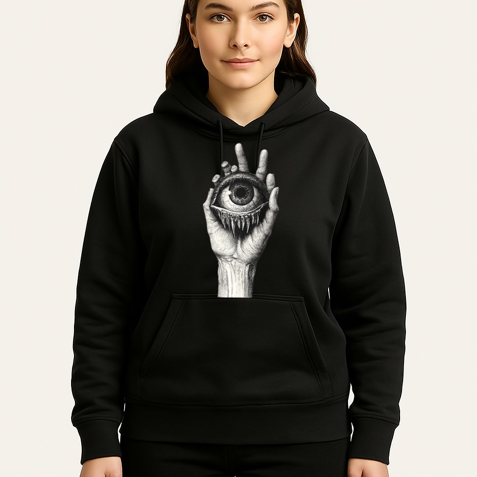 Obscure Visions Goth Alt Macabre Creepy Hoodie