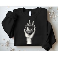 Obscure Visions Goth Alt Macabre Creepy Sweatshirt