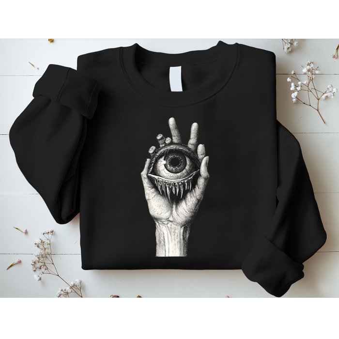Obscure Visions Goth Alt Macabre Creepy Sweatshirt