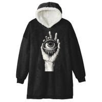 Obscure Visions Goth Alt Macabre Creepy Hooded Wearable Blanket