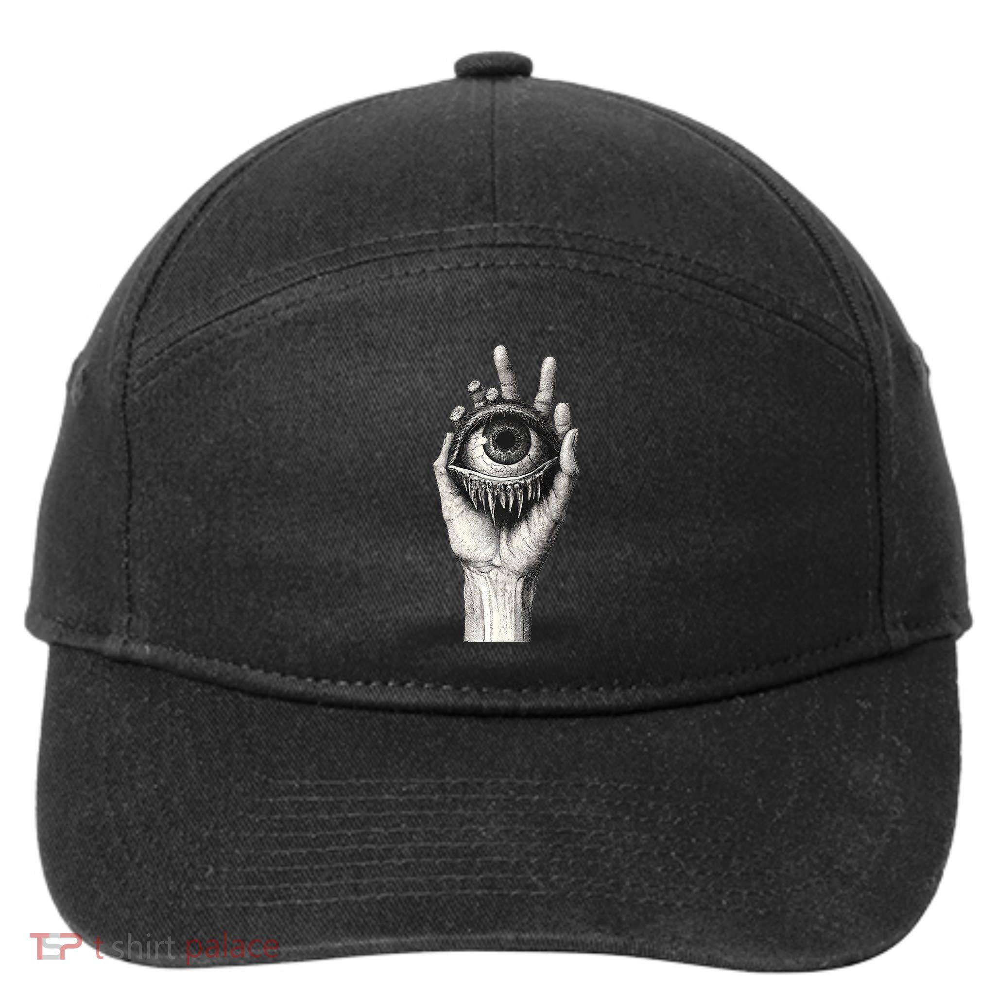 Obscure Visions Goth Alt Macabre Creepy 7-Panel Snapback Hat