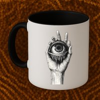 Obscure Visions Goth Alt Macabre Creepy Mug