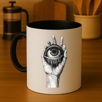 Obscure Visions Goth Alt Macabre Creepy Mug