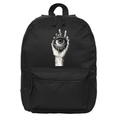 Obscure Visions Goth Alt Macabre Creepy 16 in Basic Backpack