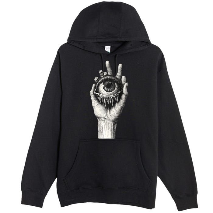 Obscure Visions Goth Alt Macabre Creepy Premium Pullover Hoodie