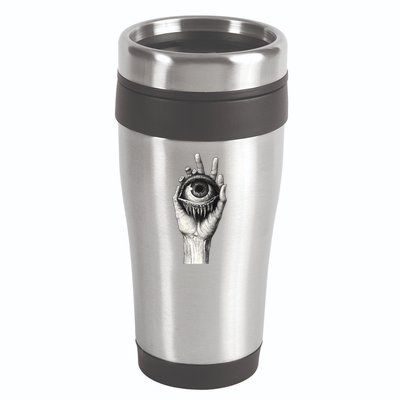 Obscure Visions Goth Alt Macabre Creepy 16oz Travel Tumbler