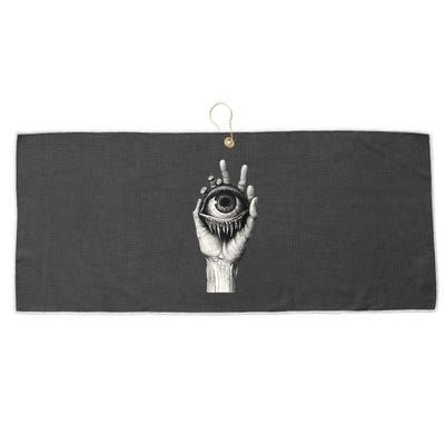 Obscure Visions Goth Alt Macabre Creepy Large Microfiber Waffle Golf Towel