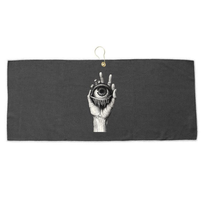 Obscure Visions Goth Alt Macabre Creepy Large Microfiber Waffle Golf Towel