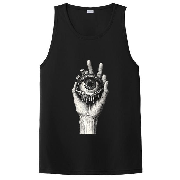 Obscure Visions Goth Alt Macabre Creepy PosiCharge Competitor Tank
