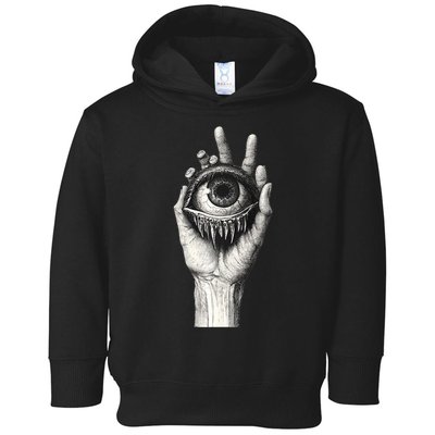 Obscure Visions Goth Alt Macabre Creepy Toddler Hoodie
