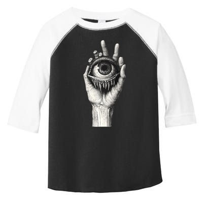 Obscure Visions Goth Alt Macabre Creepy Toddler Fine Jersey T-Shirt