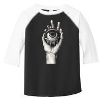 Obscure Visions Goth Alt Macabre Creepy Toddler Fine Jersey T-Shirt
