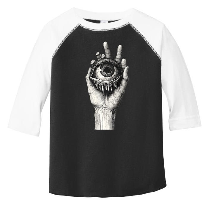 Obscure Visions Goth Alt Macabre Creepy Toddler Fine Jersey T-Shirt
