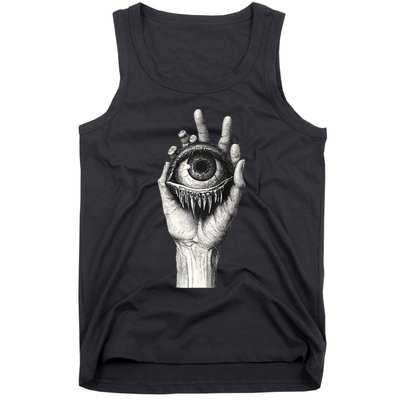 Obscure Visions Goth Alt Macabre Creepy Tank Top