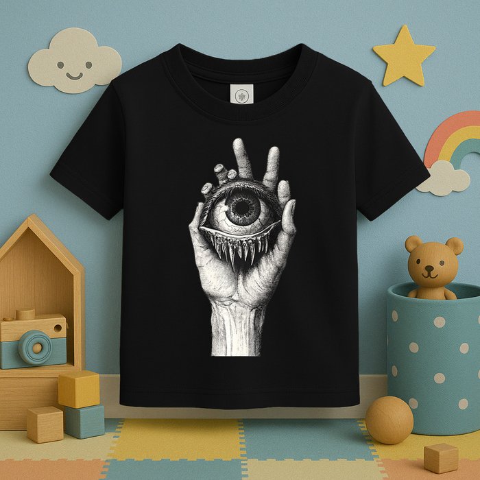 Obscure Visions Goth Alt Macabre Creepy Toddler T-Shirt