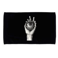 Obscure Visions Goth Alt Macabre Creepy Microfiber Hand Towel