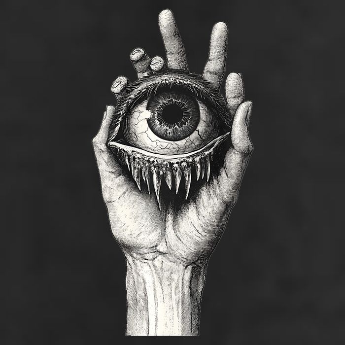 Obscure Visions Goth Alt Macabre Creepy Microfiber Hand Towel