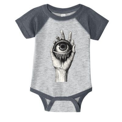 Obscure Visions Goth Alt Macabre Creepy Infant Baby Jersey Bodysuit