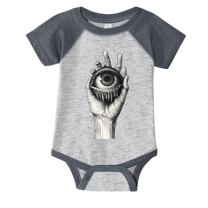 Obscure Visions Goth Alt Macabre Creepy Infant Baby Jersey Bodysuit