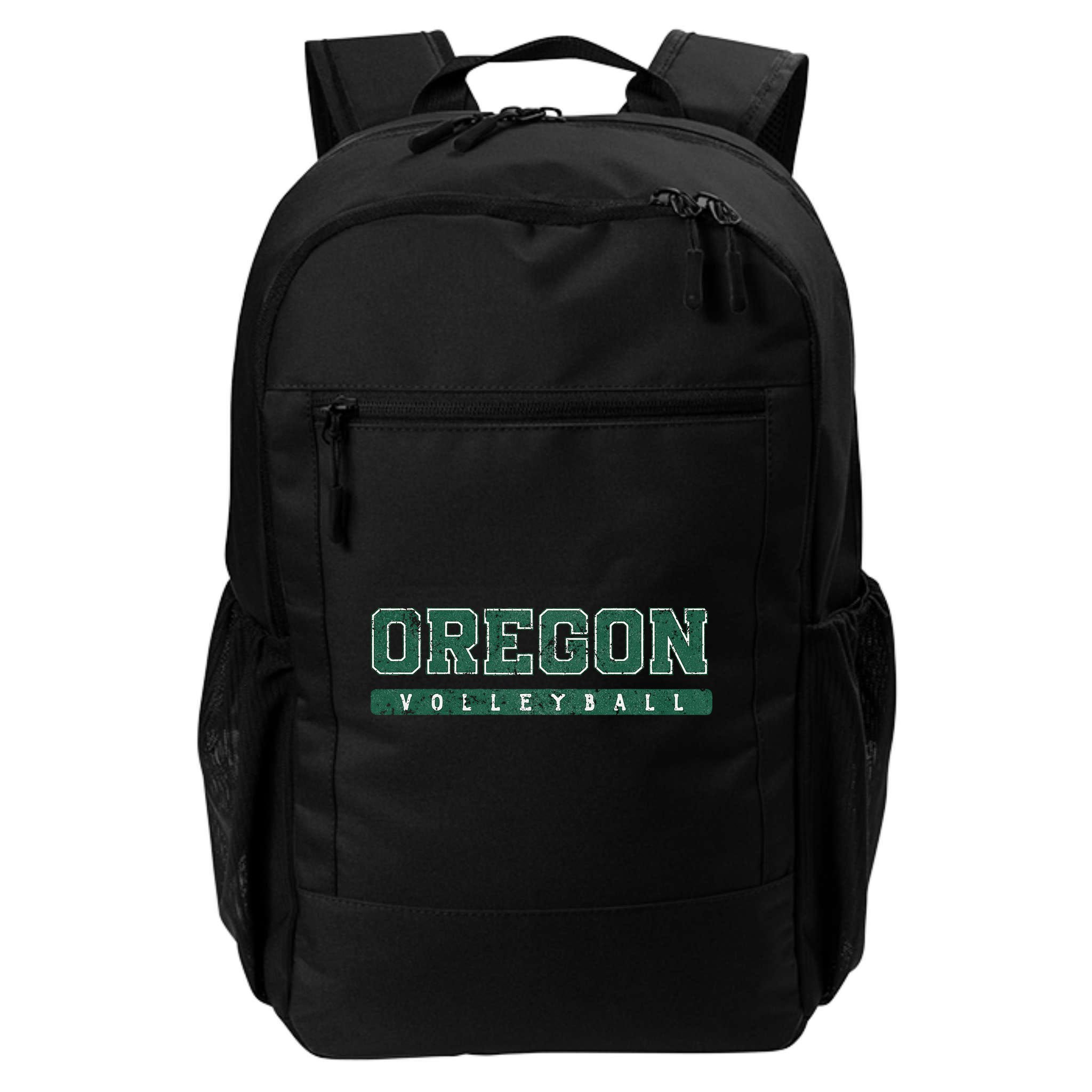 Oregon Volleyball Green Vintage Backpack
