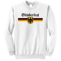 OKTOBERFEST Vintage German Flag Coat Of Arms Banner Crest Sweatshirt