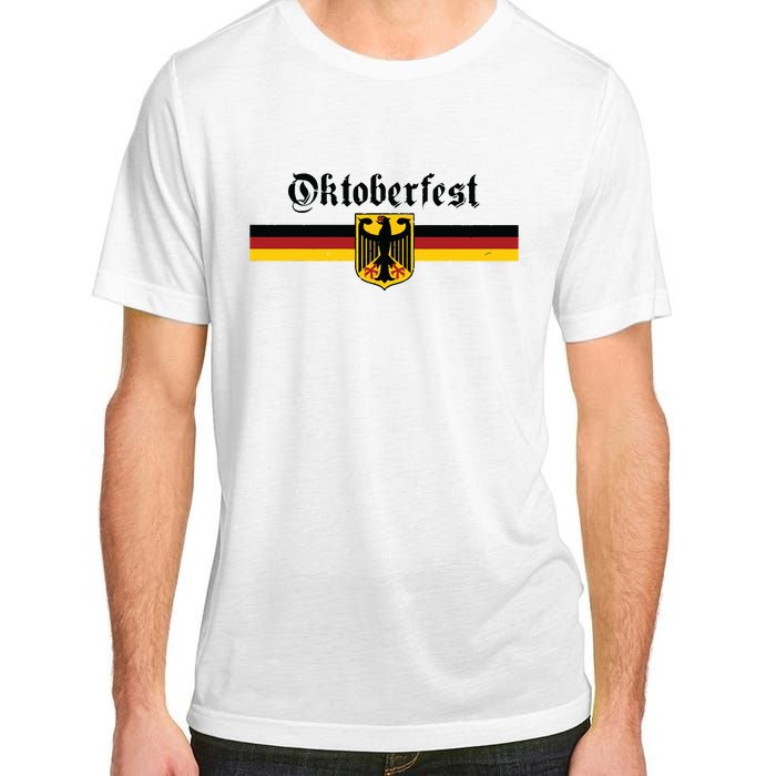 OKTOBERFEST Vintage German Flag Coat Of Arms Banner Crest Adult ChromaSoft Performance T-Shirt