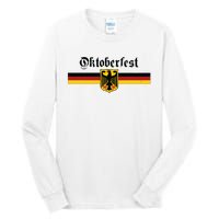 OKTOBERFEST Vintage German Flag Coat Of Arms Banner Crest Tall Long Sleeve T-Shirt