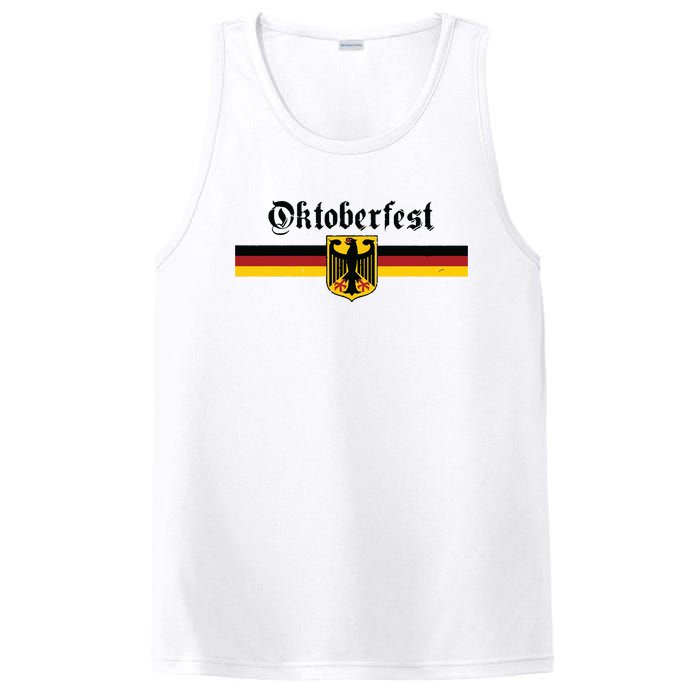 OKTOBERFEST Vintage German Flag Coat Of Arms Banner Crest PosiCharge Competitor Tank