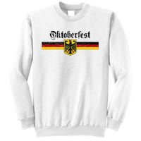 Oktoberfest Vintage German Flag Coat Of Arms Banner Crest Sweatshirt