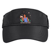 Our Voice Is The Future Adult Drive Performance Visor