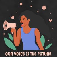 Our Voice Is The Future Adult Drive Performance Visor