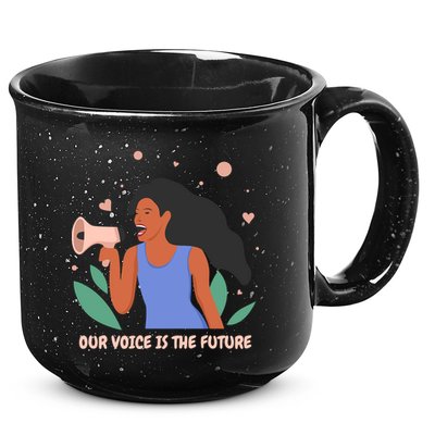 Our Voice Is The Future 15oz Campfire Ceramic Mug