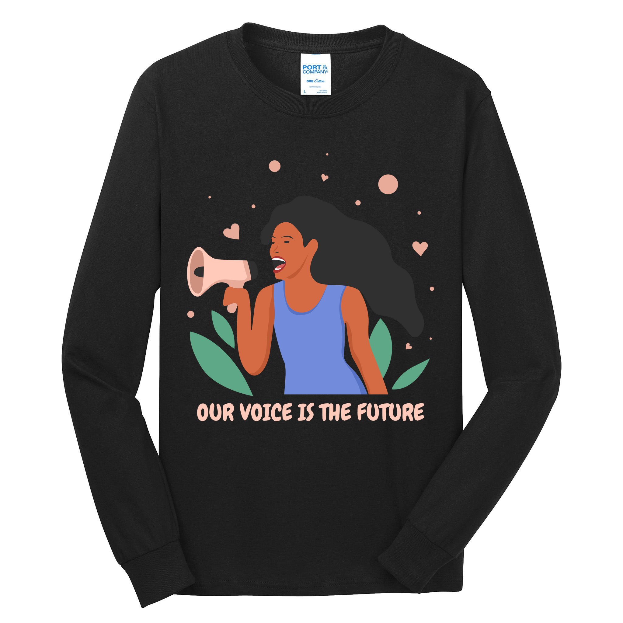 Our Voice Is The Future Tall Long Sleeve T-Shirt