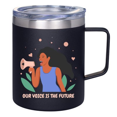Our Voice Is The Future 12oz Stainless Steel Coffee Mug