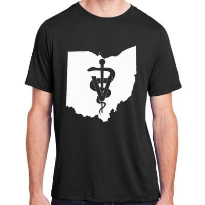 Ohio Veterinary Medicine Vet Tech Clinic Adult ChromaSoft Performance T-Shirt