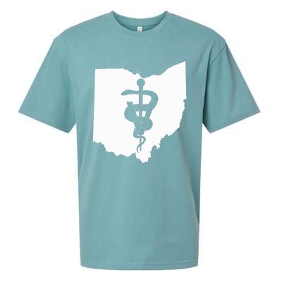 Ohio Veterinary Medicine Vet Tech Clinic Sueded Cloud Jersey T-Shirt