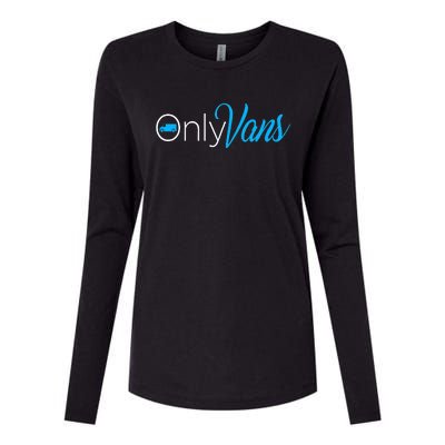 Only Vans Womens Cotton Relaxed Long Sleeve T-Shirt