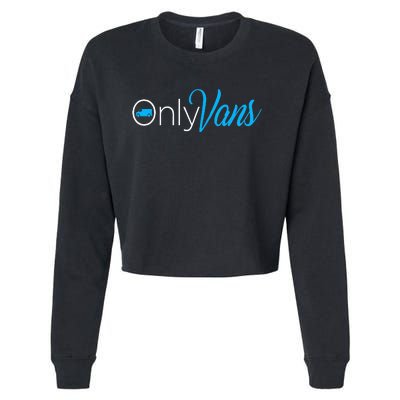 Only Vans Cropped Pullover Crew