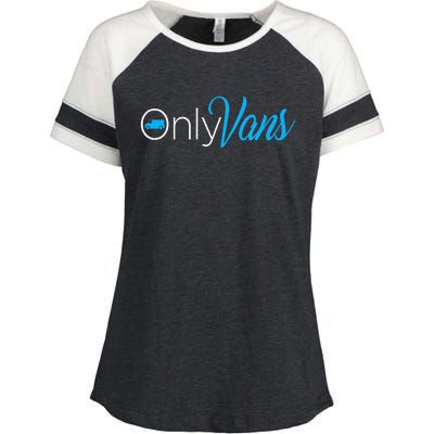 Only Vans Enza Ladies Jersey Colorblock Tee