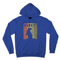 Otter Vintage Otter Lover Sea Otter Hoodie