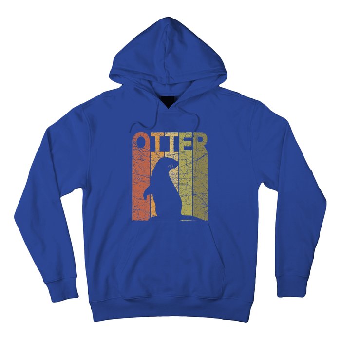 Otter Vintage Otter Lover Sea Otter Hoodie