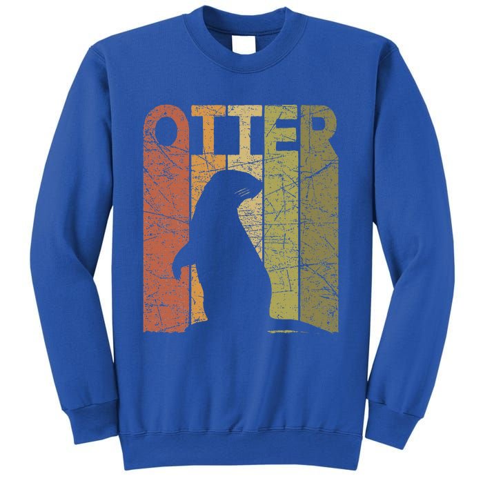 Otter Vintage Otter Lover Sea Otter Sweatshirt