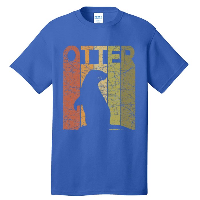 Otter Vintage Otter Lover Sea Otter Tall T-Shirt