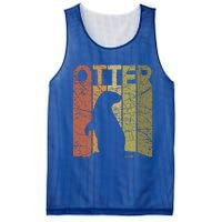 Otter Vintage Otter Lover Sea Otter Mesh Reversible Basketball Jersey Tank