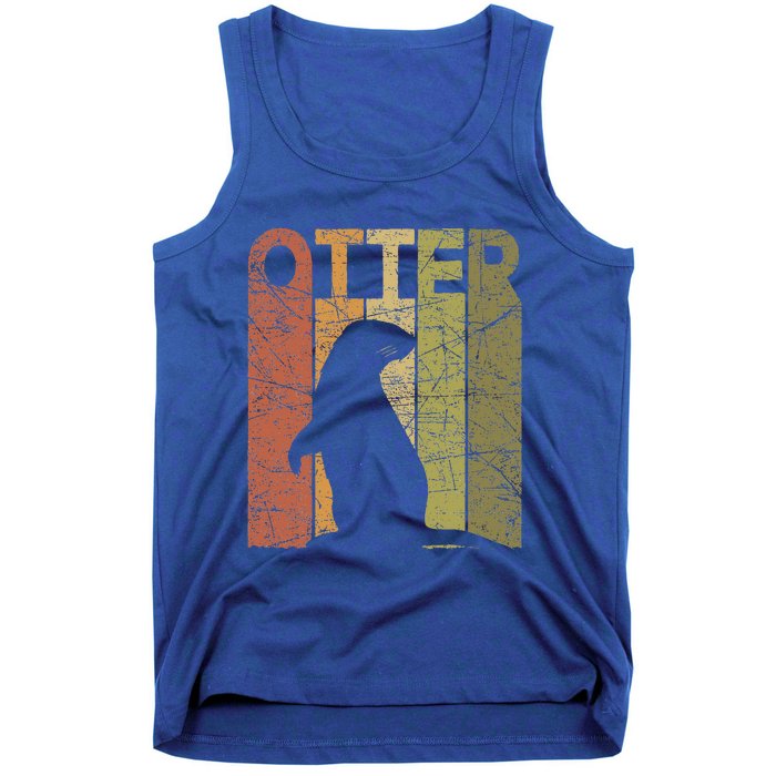 Otter Vintage Otter Lover Sea Otter Tank Top