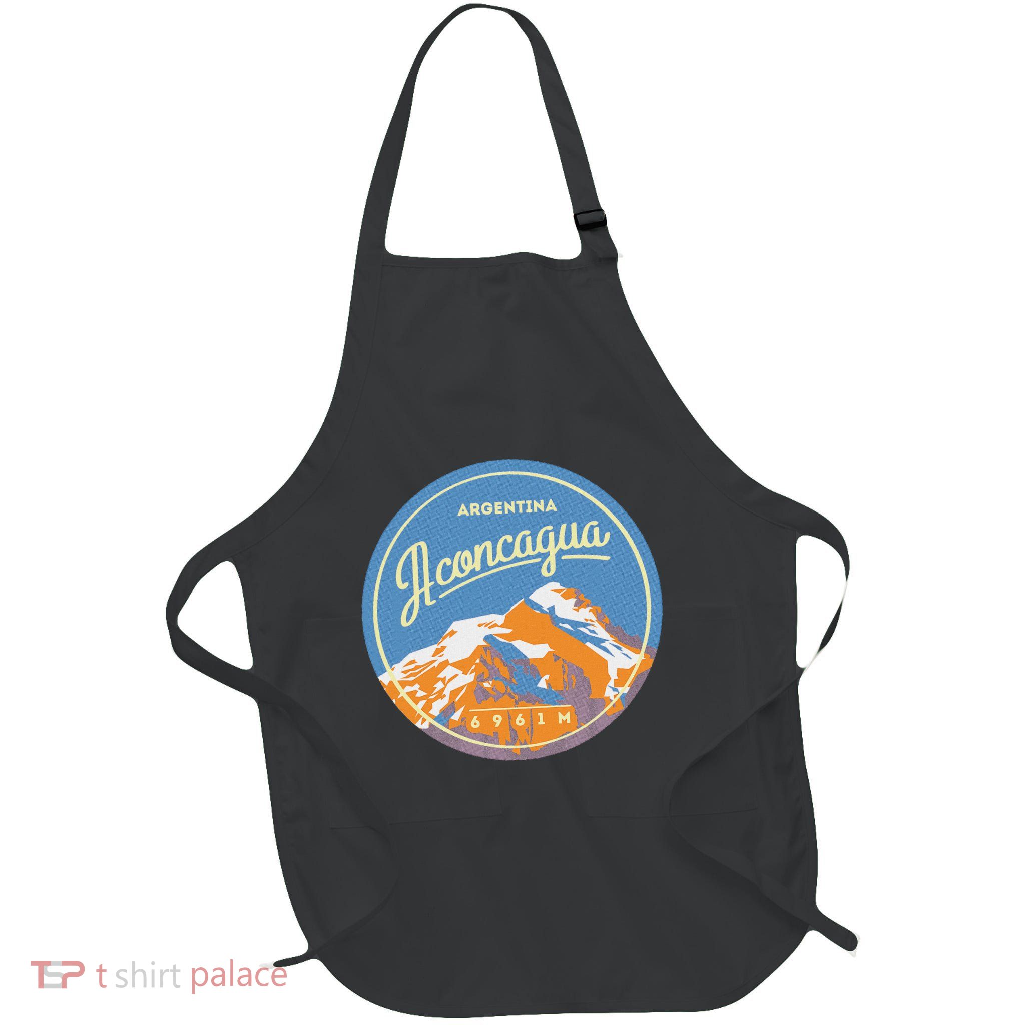 Orgulloargentino Variety Of Unique Products Full-Length Apron With Pockets