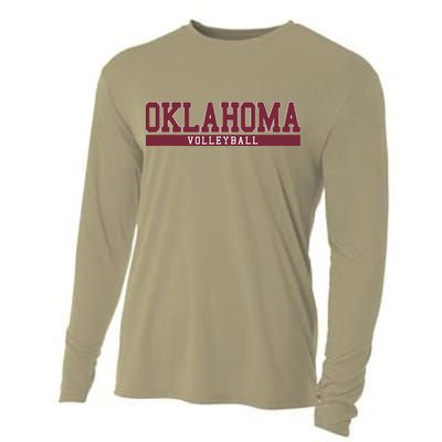 Oklahoma Volleyball Cooling Performance Long Sleeve Crew