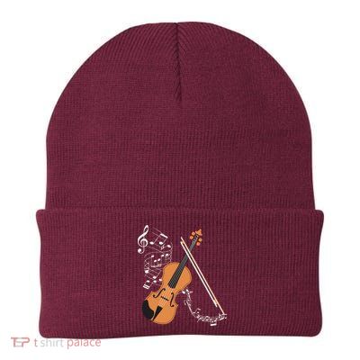 Orchestra Violin Player Gift Musical Instrument Violin Beanie